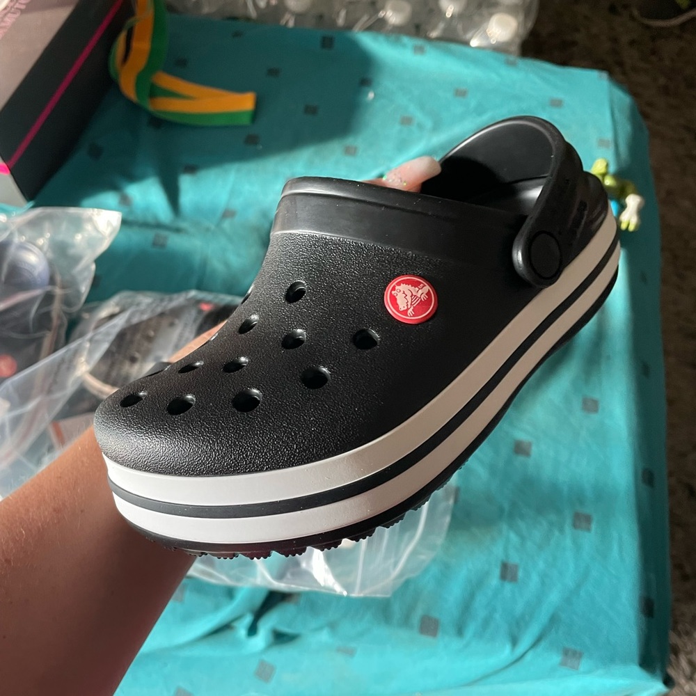 Lot of 2 Brand new in bag crocs. Boys junior size J1 SOLD OUT!!!